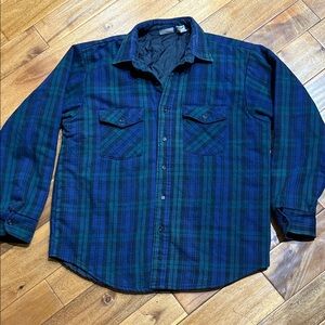 Field & Stream Quilted Vintage Flannel Shirt